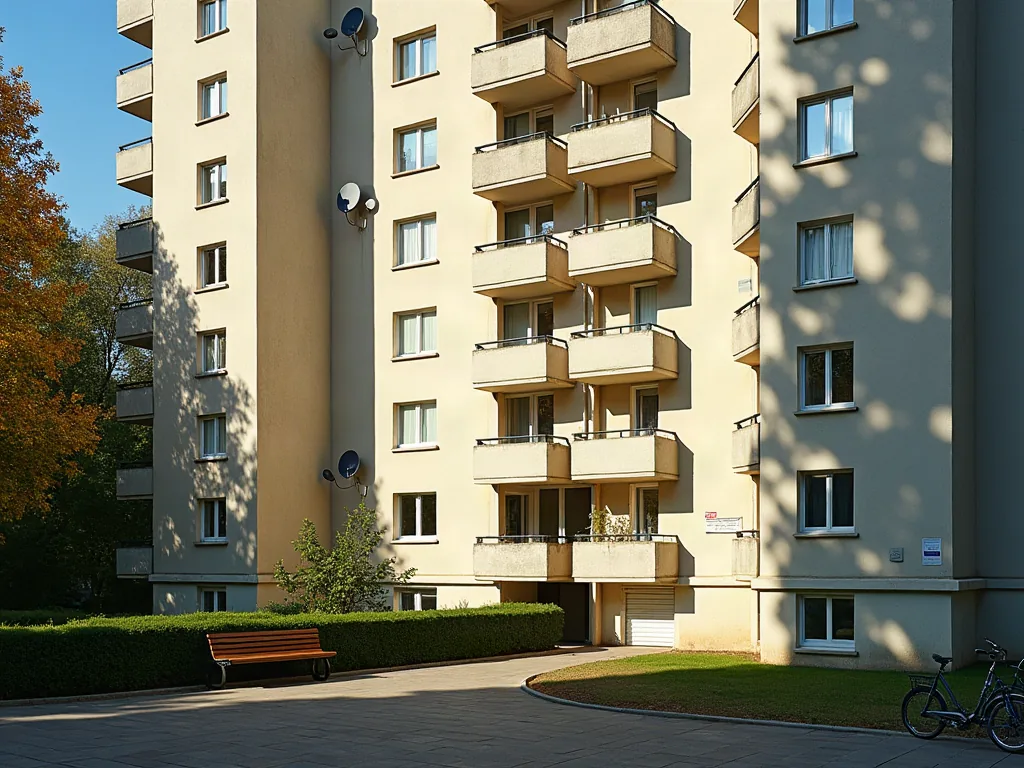 Roanne : quels quartiers éviter avant d'acheter ou de louer ? Immeuble d'habitat collectif dans un quartier résidentiel roannais