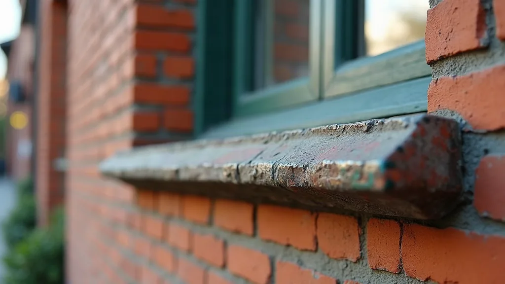 Maubeuge : quels quartiers éviter et où s'installer sans mauvaise surprise Détail architectural d'une façade de brique avec fenêtres, gros plan sur la texture et les carreaux